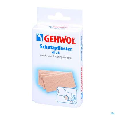 Sie sehen eine Packung Gehwol Schutzpflaster Dick Nr 64171 4st, Produktbild: 02 Gehwol Schutzpflaster Dick Nr 64171 4st, A-Nr.: 1558282 - 02