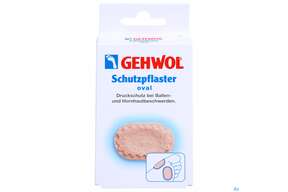 Gehwol Schutzpflaster Oval Nr 64172 4st, A-Nr.: 1132519 - 01