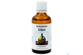 Silberkolloid Kolliodales Silber 25ppm Durch Elektrolyse Silberwasser 25ppm 50ml, A-Nr.: 3939108 - 01