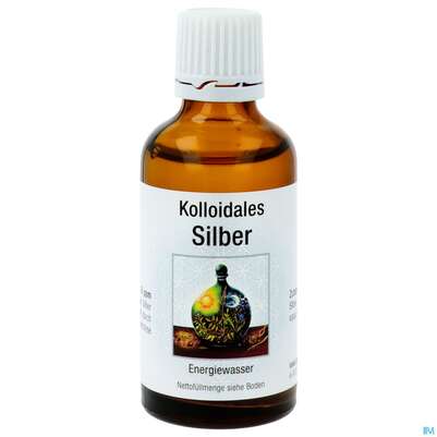 Silberkolloid Kolliodales Silber 25ppm Durch Elektrolyse Silberwasser 25ppm 50ml, A-Nr.: 3939108 - 01