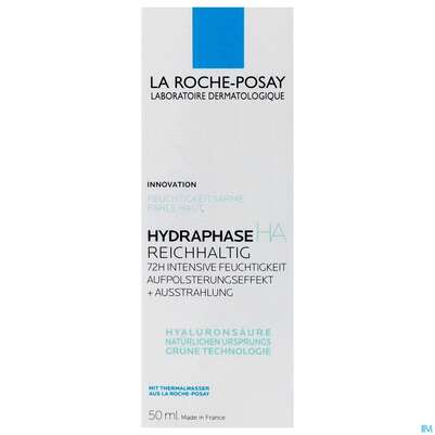 La Roche Posay Gesichtspflege Hydraphase/ha Riche Trockene Haut 50ml, A-Nr.: 5388925 - 02