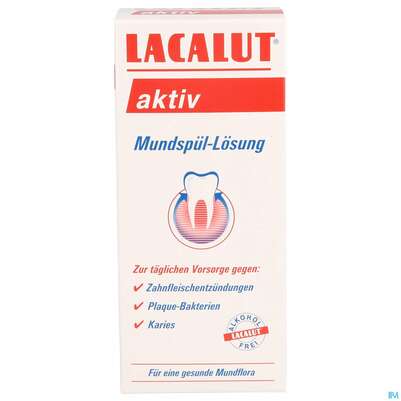 Mundwasser/spuelung Lacalut Aktiv Mundspuel-lösung 300ml, A-Nr.: 3277937 - 01