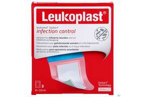 Wundverband Leukomed/sorbact Bakterienbind.filmverb. 8x10cm 3st, A-Nr.: 4749812 - 01