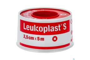 Wundpflaster Leukoplast/s Rollenpflaster 5mx 2,5cm 4761500 1st, A-Nr.: 1218356 - 01