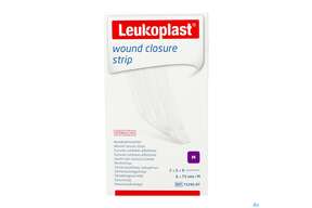 Wundverband Wundnahtstreifen/steril Leukoplast/weiss Closure Strip 6x 75mm 6st, A-Nr.: 3478943 - 01