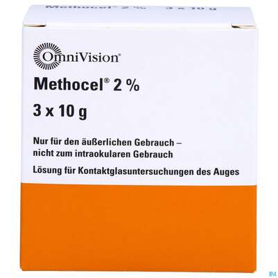 Augentropfen Methocel 2% 3x10g 30g, A-Nr.: 3829710 - 01