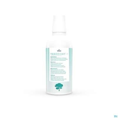 Sie sehen eine Packung Mundwasser/spuelung Tebodont-f Mundspuelung 500ml, Produktbild: 02 Mundwasser/spuelung Tebodont-f Mundspuelung 500ml, A-Nr.: 5682636 - 02
