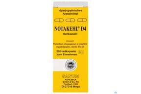 Notakehl Kapseln D4 20st, A-Nr.: 1769748 - 01