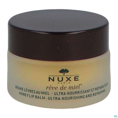 Sie sehen eine Packung Nuxe Reve De Miel Baume Levres 15g, Produktbild: 07 Nuxe Reve De Miel Baume Levres 15g, A-Nr.: 4080378 - 07