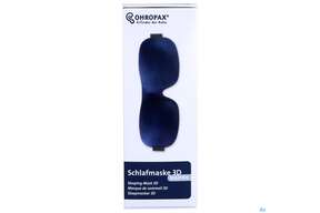 Schlafmaske -ohropax Marine 3d 1st, A-Nr.: 3993846 - 01
