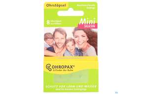Ohrenschutz Ohropax/kids Silicon G.laerm/wasser/wind 8st, A-Nr.: 4392184 - 01