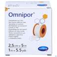 Sie sehen eine Packung Fixierpflaster Omnipor 5mx 2,5cm 1st, Produktbild: 01 Fixierpflaster Omnipor 5mx 2,5cm 1st, A-Nr.: 0874472 - 01