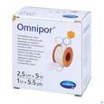 Sie sehen eine Packung Fixierpflaster Omnipor 5mx 2,5cm 1st, Produktbild: 02 Fixierpflaster Omnipor 5mx 2,5cm 1st, A-Nr.: 0874472 - 02