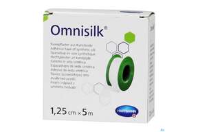 Fixierpflaster Omnisilk 5mx 1,25cm 1st, A-Nr.: 1566100 - 01