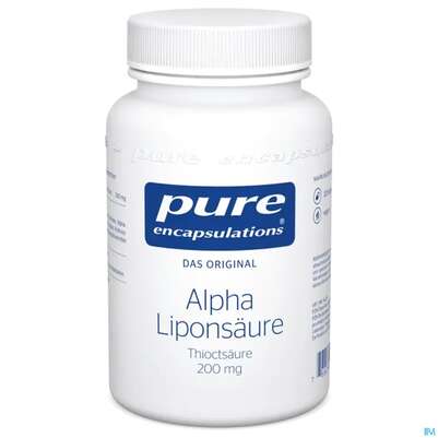 Pure Encapsulations Alpha Liponsäure Thioctsäure 200mg 120 Kapseln, A-Nr.: 2603984 - 02
