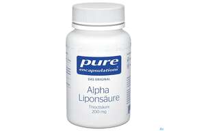Pure Encapsulations Alpha Liponsäure Thioctsäure 200mg 60 Kapseln, A-Nr.: 2603978 - 01
