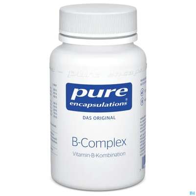 Sie sehen eine Packung Pure Encapsulations B-complex 120 Kapseln, Produktbild: 02 Pure Encapsulations B-complex 120 Kapseln, A-Nr.: 4559017 - 02