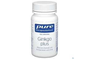 Pure Encapsulations Ginkgo Plus 60 Kapseln, A-Nr.: 5228245 - 01