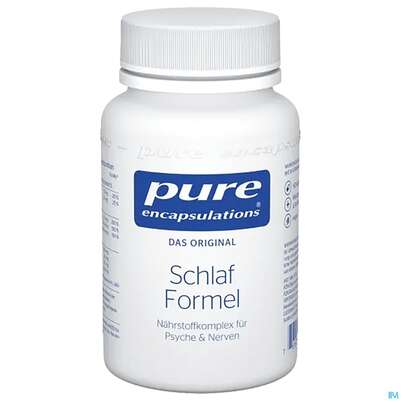 Sie sehen eine Packung Pure Encapsulations Schlaf Formel 60 Kapseln, Produktbild: 01 Pure Encapsulations Schlaf Formel 60 Kapseln, A-Nr.: 4392244 - 01