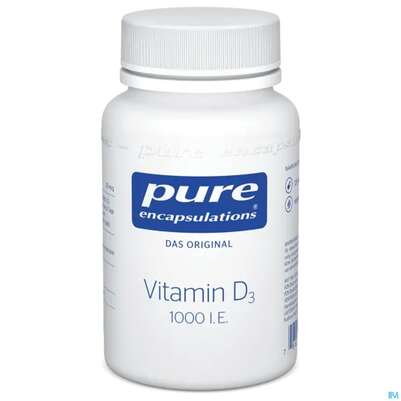 Pure Encapsulations Vitamin D3 1000 I.e. 120 Kapseln, A-Nr.: 3392199 - 02