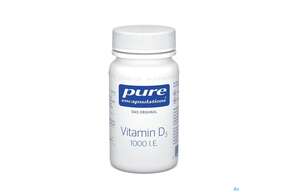 Pure Encapsulations Vitamin D3 1000 I.e. 60 Kapseln, A-Nr.: 3392182 - 01