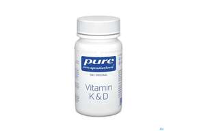 Pure Encapsulations Vitamin K &amp;amp; D 60 Kapseln, A-Nr.: 4368725 - 01