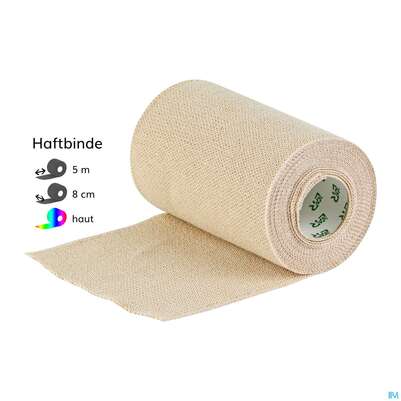 Sie sehen eine Packung Rosidal Haft Bandage 8cmx 5m 1st, Produktbild: 02 Rosidal Haft Bandage 8cmx 5m 1st, A-Nr.: 4151144 - 02