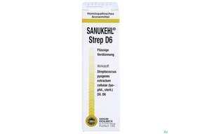Sanukehl Strep Tropfen D6 10ml, A-Nr.: 2395132 - 01