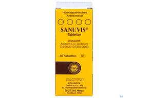 Sanuvis Tabl 80st, A-Nr.: 2598473 - 01