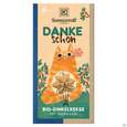 Sie sehen eine Packung Sonnentor Kekse Bio Dankeschoen 01228 125g, Produktbild: 01 Sonnentor Kekse Bio Dankeschoen 01228 125g, A-Nr.: 5743740 - 01