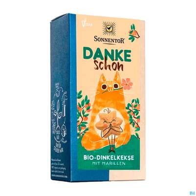 Sie sehen eine Packung Sonnentor Kekse Bio Dankeschoen 01228 125g, Produktbild: 03 Sonnentor Kekse Bio Dankeschoen 01228 125g, A-Nr.: 5743740 - 03