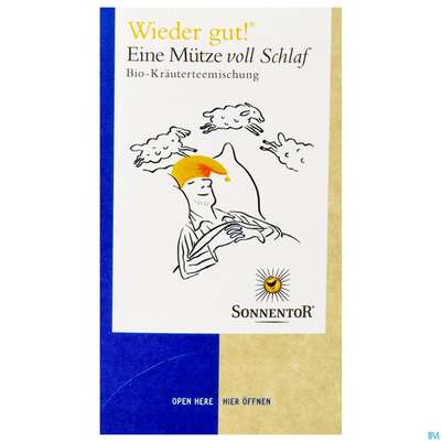 Sonnentor Eine Muetze Voll Schlaf 02707 18st, A-Nr.: 3428810 - 01
