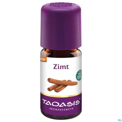 Sie sehen eine Packung Taoasis Zimtöl Bio|demeter 5ml, Produktbild: 02 Taoasis Zimtöl Bio|demeter 5ml, A-Nr.: 5210185 - 02