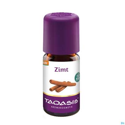 Sie sehen eine Packung Taoasis Zimtöl Bio|demeter 5ml, Produktbild: 03 Taoasis Zimtöl Bio|demeter 5ml, A-Nr.: 5210185 - 03