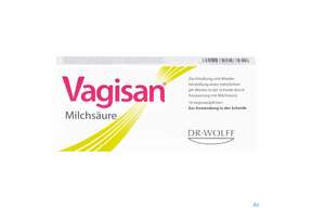 Vagisan Milchsaeure Vaginalzaepfchen 14st, A-Nr.: 5814836 - 01