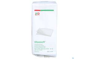 Vlieskompressen Vliwasoft 6fach/unsteril Lose 7,5x 7,5cm 100st, A-Nr.: 1372809 - 01