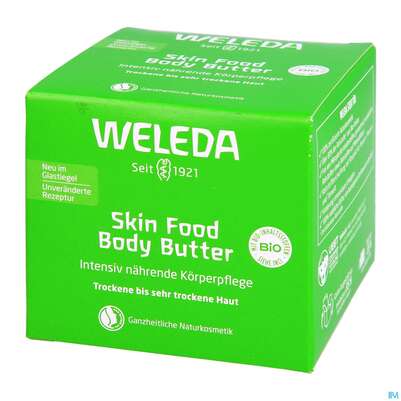 Sie sehen eine Packung Weleda Skin Food Body Butter 150ml, Produktbild: 04 Weleda Skin Food Body Butter 150ml, A-Nr.: 4828782 - 04