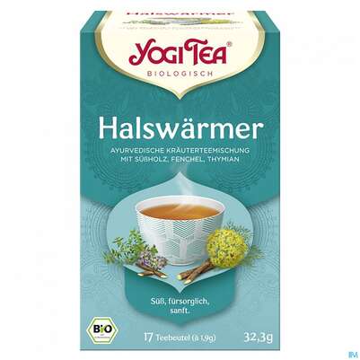Yogi Tea Bio Halswaermer 32,3g 17st, A-Nr.: 5749984 - 02