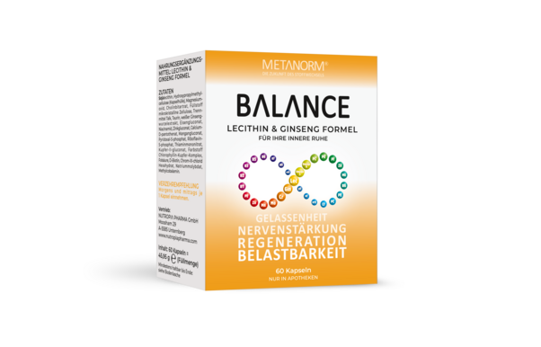 BALANCE Kapseln METANORM(R), A-Nr.: 5878279 - 01