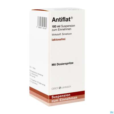 Sie sehen eine Packung Antiflat Tropfen 100ml, Produktbild: 03 Antiflat Tropfen 100ml, A-Nr.: 2462466 - 03