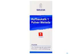 Aufbaukalk Pulver 1 Weleda 45g, A-Nr.: 4294607 - 01