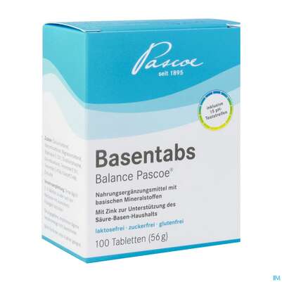 Sie sehen eine Packung Basen Tabs Balance Pascoe 100st, Produktbild: 02 Basen Tabs Balance Pascoe 100st, A-Nr.: 3236588 - 02