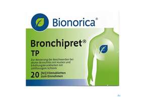 Bronchipret Filmtabl Thymian Primel 20st, A-Nr.: 3931957 - 01