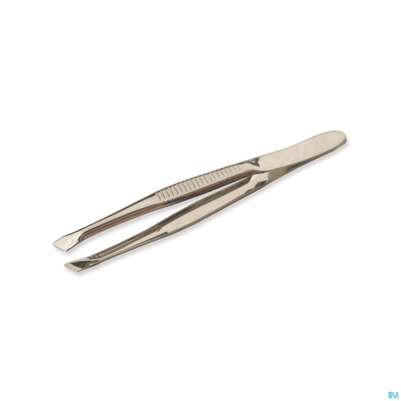 Sie sehen eine Packung Pinzetten Canal Vernickelt Schraeg 8cm 2061- 1st, Produktbild: 01 Pinzetten Canal Vernickelt Schraeg 8cm 2061- 1st, A-Nr.: 4785860 - 01