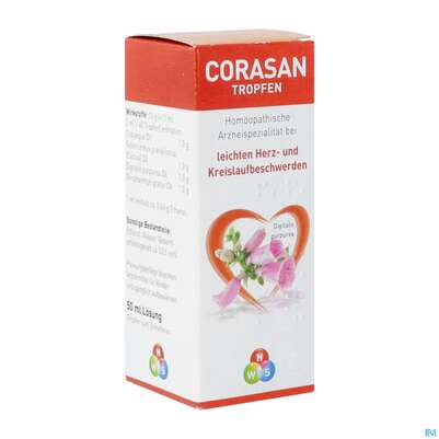 Sie sehen eine Packung Corasan Tropfen Zum Einnehmen 50ml, Produktbild: 02 Corasan Tropfen Zum Einnehmen 50ml, A-Nr.: 3175208 - 02