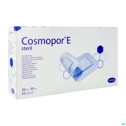Wundverband Cosmopor/e Steril Selbstklebend 10x 20cm 25st, A-Nr.: 2773781 - 03