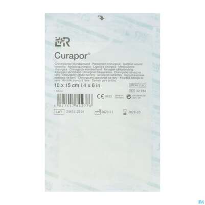 Wundverband Curapor Steril Chirurgisch 10x 15cm 1st, A-Nr.: 4534187 - 04