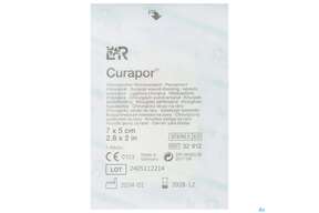 Wundverband Curapor Steril Chirurgisch 7x 5cm 1st, A-Nr.: 4534164 - 01