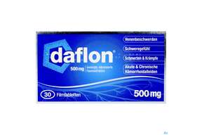 Daflon Filmtabl 500mg 30st, A-Nr.: 1287400 - 01
