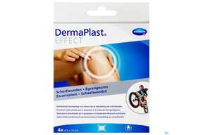 Dermaplast Schuerfwundenpflaster 100x 85mm 4st, A-Nr.: 3590338 - 01